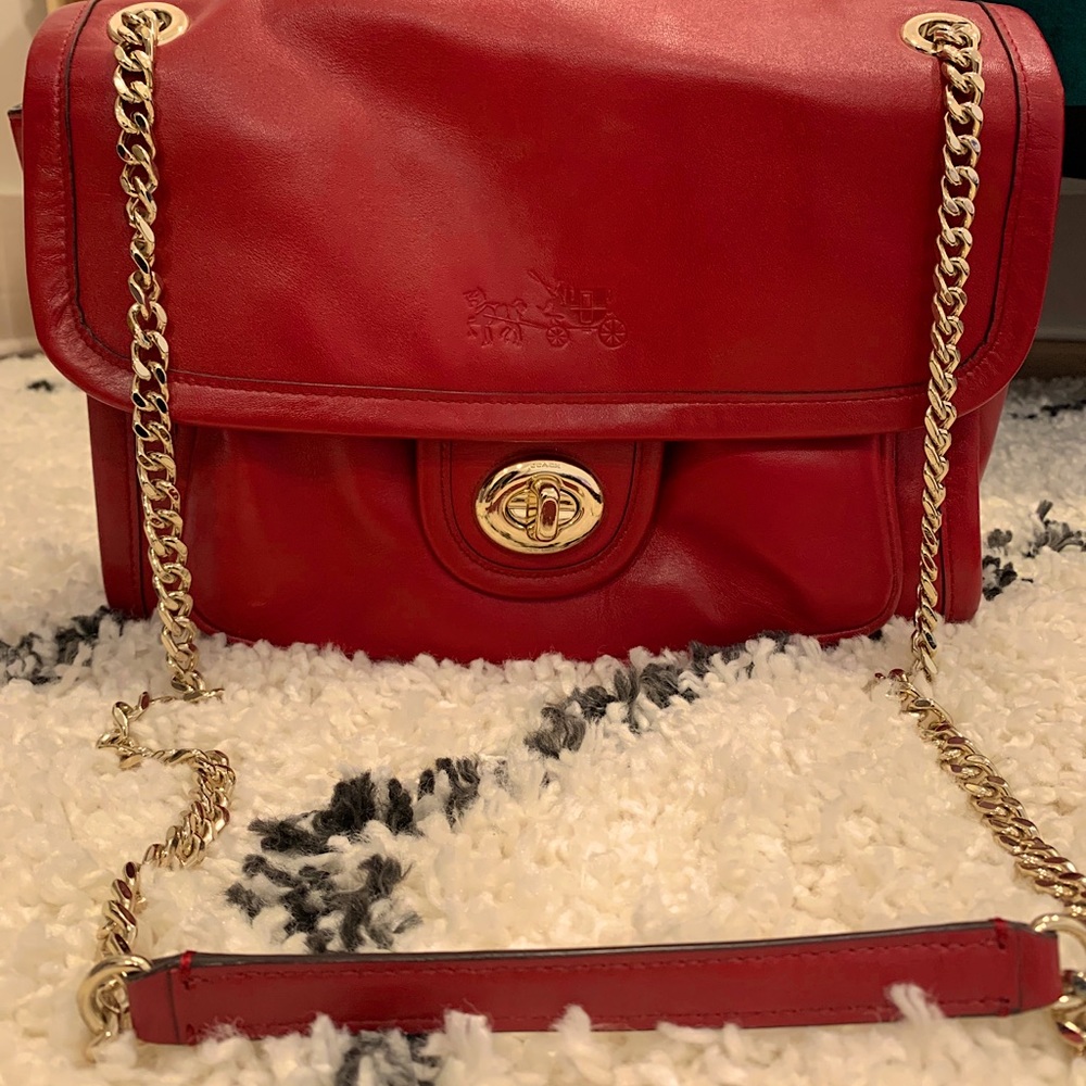 Coach Red Current crossbody